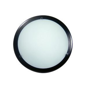 Plafon Redondo Med C/pino Preto