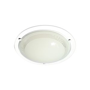 Luminária de Teto Plafon 30cm 2 Lâmpadas - 2010 MED BR