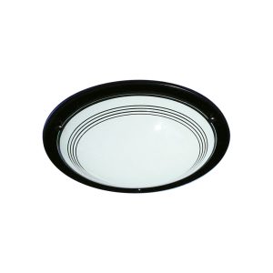 Plafon Redondo Med Frisoline Preto