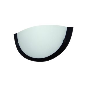 Arandela Meia Lua C/pino Preto