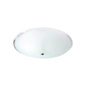 Luminária Plafon Redondo Med 40cm 2lamp E27 - 1201 MED CR