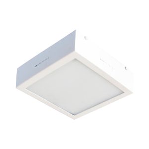 Luminária Plafon Caixa Sobrepor 1lamp E27 Branco - 1933 BR
