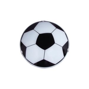 Luminária Plafon Redondo Peq 30cm Bola Preto - 1305 PEQ PT
