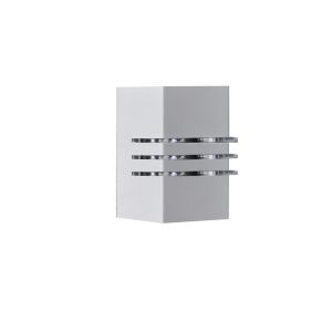 Luminária De Parede Arandela Ibiza Externa 1lamp G9 Branco - 1481/1 BR