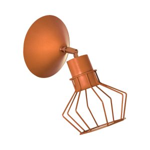 Luminária De Parede Arandela Aramado Mini Diamante Cobre - 3007/AR CB