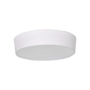 Luminária Plafon Nevada Med 37cm 3 Lamp E27 Branco - 1108 MED BR