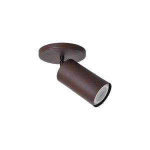 Luminária Spot Sobrepor 1 Lamp E27 Par20 Marrom - 6015/1 MAR