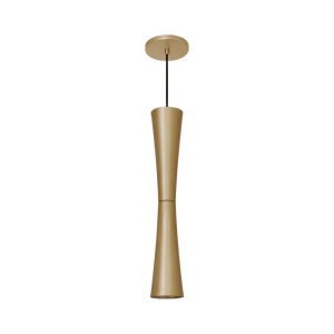 Lustre Pendente Pequim Gde 1 Lamp E27 Gold - 3108 GDE GLD