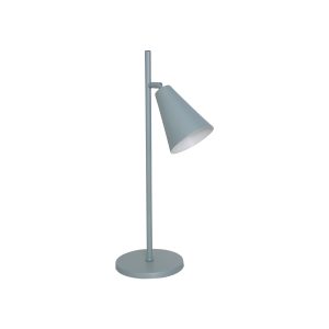 Luminaria De Mesa Cone Belga 1lamp E27 Verde EVD- 3107 LUM EVD