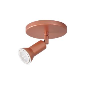 Luminária Spot Sobrepor Canopla Red 1 Gu10 Mr16 Rosê - 6012/1 RSE