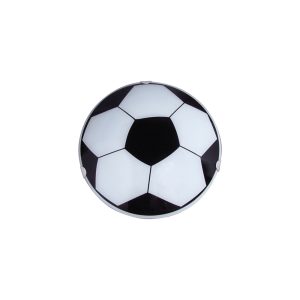Luminária Plafon Redondo Mini 25cm Bola Pt Brilhante - 1305 MINI PT