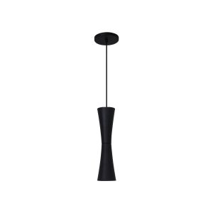 Lustre Pendente Pequim Peq 1 Lamp E27 Preto - 3108 PEQ PT