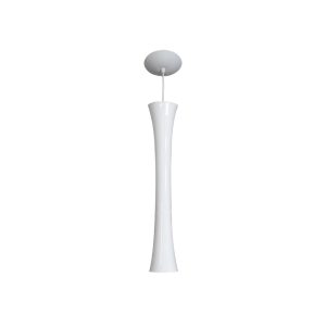 Lustre Pendente Pequim Gde 1 Lamp E27 Branco - 3108 GDE BR