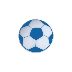 Luminária Plafon Redondo Mini 25cm Bola Azul - 1305 MINI AZ