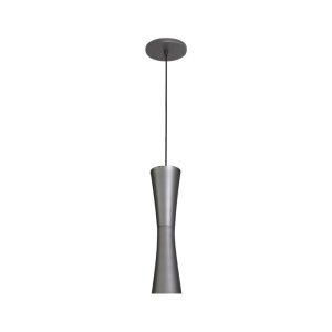 Lustre Pendente Pequim Peq 1 Lamp E27 Grafite - 3108 PEQ GRF