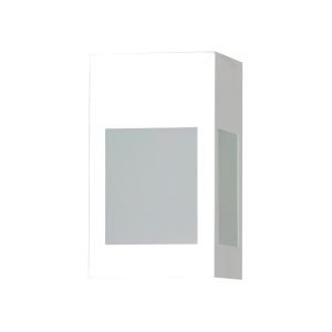 Luminária De Parede Arandela Externa Quadrada Branco - 1460/AR BR