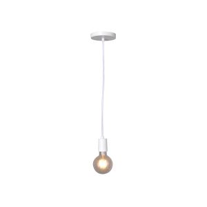 Lustre Pendente Uno E27 Branco - 3118 BR