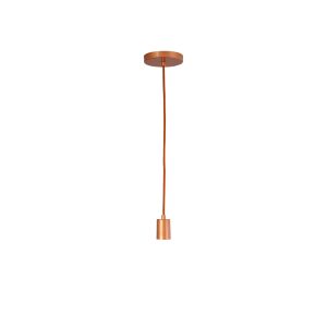 Lustre Pendente Uno E27 Cobre - 3118 CB