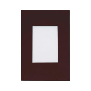 Luminária De Parede Balizador Embutir P/caixa 4x2'' 1 Lamp G9 Marrom - 1479 MAR