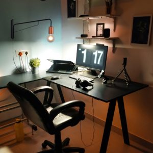 Luminária De Parede Arandela Industry Articulada Preto/cobre - 3208/AR PT/CB