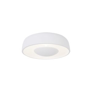 Luminária Plafon Round Luz Indireta Peq 30cm 3 Lamp G9 Branco - 1107 PEQ BR