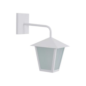 Luminária De Parede Arandela Colonial Quadrada Branco - 1480/AR BR