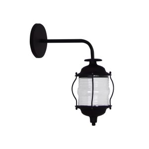 Luminária De Parede Arandela Colonial Sinaleira Preto - 1484/AR PT