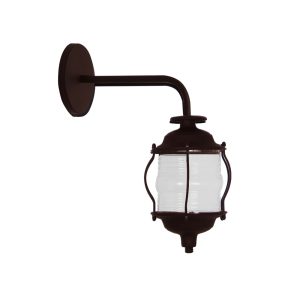 Luminária De Parede Arandela Colonial Sinaleira Marrom - 1484/AR MAR