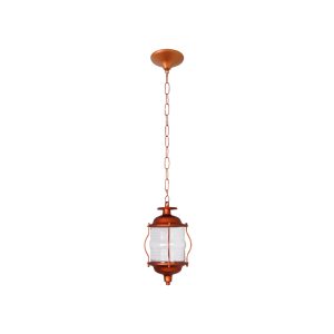 Lustre Pendente Colonial Sinaleira Cobre - 1484 CB