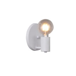 Luminária De Parede Arandela Uno Haste Reta E27 Branco - 3207/AR BR