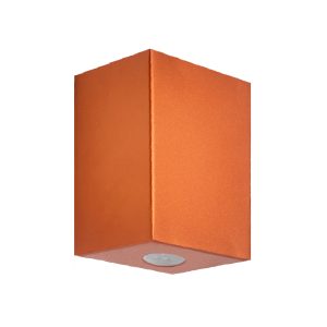 Luminária De Parede Arandela Baliza 1 Visor Redondo Gu10 Mr16 Cobre - 1477 CB