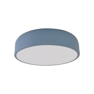 Luminária Plafon Moon Peq 30cm 2 Lamp E27 Azul New - 1106 PEQ ANW
