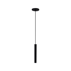 Lustre Pendente Slim Med Gu10 Mr11 Preto - 3112 MED PT