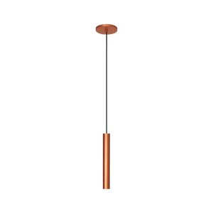 Lustre Pendente Slim Med Gu10 Mr11 Cobre - 3112 MED CB