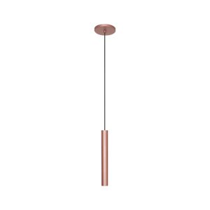 Lustre Pendente Slim Med Gu10 Mr11 Rosê - 3112 MED RSE