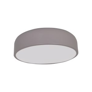 Luminária Plafon Moon Peq 30cm 2 Lamp E27 Camurça - 1106 PEQ CAM