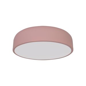 Luminária Plafon Moon Peq 30cm 2 Lamp E27 Rosê Fosco - 1106 PEQ RSF