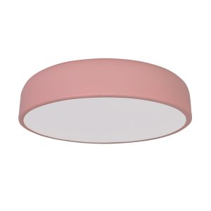 Luminária Plafon Moon Gde 50cm 4 Lamp E27 Rosê Fosco - 1106 GDE RSF