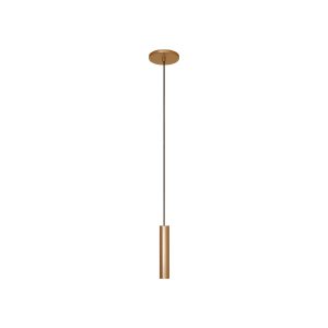 Lustre Pendente Slim Peq Gu10 Mr11 Gold - 3112 PEQ GLD