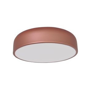 Luminária Plafon Moon Med 40cm 3 Lamp E27 Rosê - 1106 MED RSE
