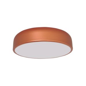 Luminária Plafon Moon Med 40cm 3 Lamp E27 Cobre - 1106 MED CB
