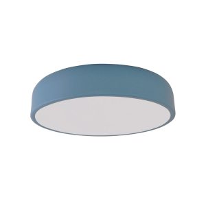 Luminária Plafon Moon Med 40cm 3 Lamp E27 Azul New - 1106 MED ANW