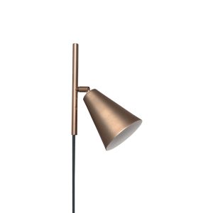 Luminária De Parede Arandela Cone Belga 1lamp E27 Bronze Mate - 3107/AR BZM