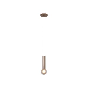 Lustre Pendente Slim Peq 1 Lamp E27 Bronze Mate - 3111 PEQ BZM