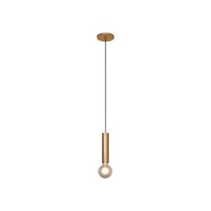 Lustre Pendente Slim Peq 1 Lamp E27 Gold - 3111 PEQ GLD