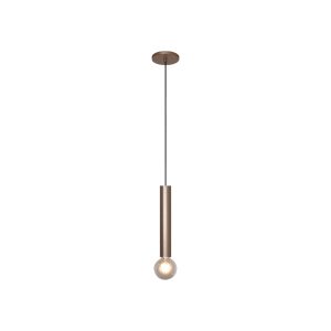 Lustre Pendente Slim Med 1 Lamp E27 Bronze Mate - 3111 MED BZM