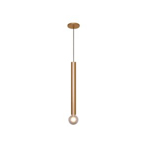 Lustre Pendente Slim Gde 1 Lamp E27 Gold - 3111 GDE GLD