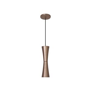 Lustre Pendente Pequim Peq 1 Lamp E27 Bronze Mate - 3108 PEQ BZM