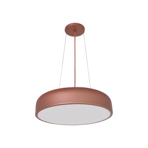 Lustre Pendente Moon 30cm 2 Lamp E27 Rosê - 2106 PEQ RSE