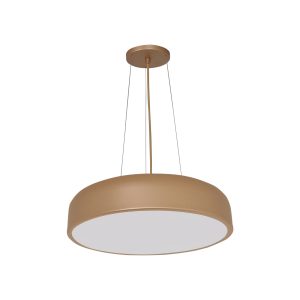 Lustre Pendente Moon 40cm 3 Lamp E27 Gold - 2106 MED GLD